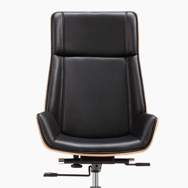 Modern Rotatable Office Chair High Back Fixed Armrest Manager Chair Clearhalo 'furn' 'furn_office_chair' 'Furniture' 'Office Chairs' 'Office Furniture' 'office_chair' 1200x1200_0e77e9dd-bc48-481d-9a7c-cddb2b161def