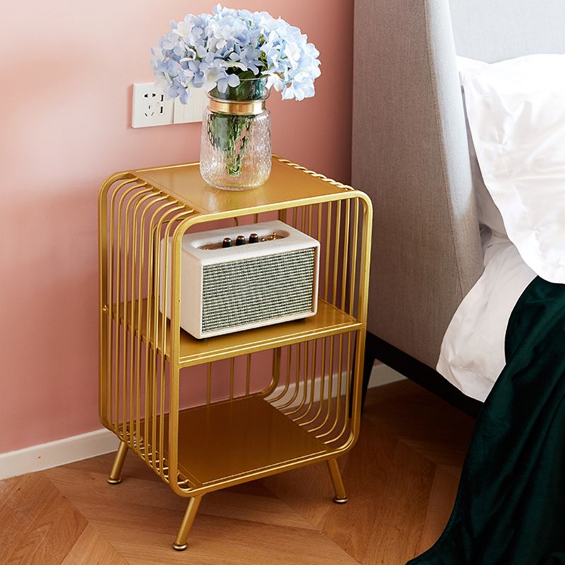 長方形の棚付きのモダンな標準本棚ホームオフィスの本棚