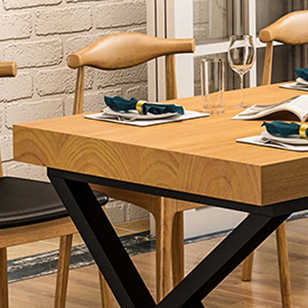 Set da pranzo rettangolare da 1/2/7 pezzi, mobili da pranzo con doppio piedistallo