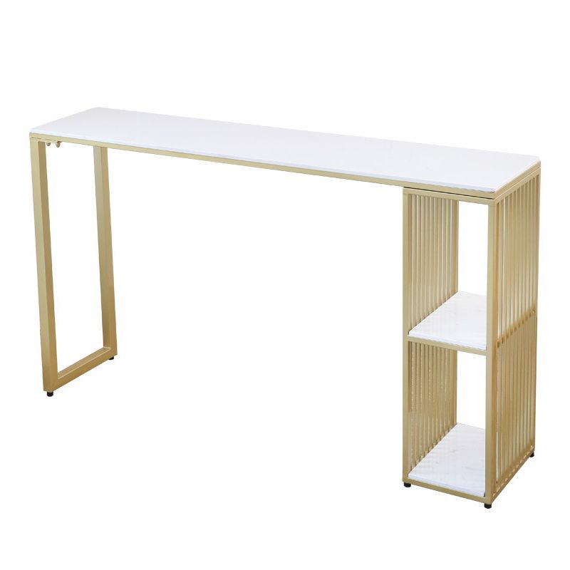 Glam Stone Bar Table Set 1/2/3 Pieces Rectangular Counter Set Clearhalo 'Bar Furniture' 'furn' 'furn_home_bar_bar_sets' 'Furniture' 'Home Bars & Bar Sets' 'home_bar_bar_sets' 'Kitchen & Dining Furniture' 1200x1200_0e7d137a-718d-4c1f-8d52-6c73dcb89f7c