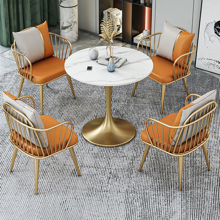 Glam 1/2/3/4/5 Pieces Sintered Stone Dining Set Dining Furniture Set /Separate Items Clearhalo 'Dining Room Sets' 'Dining Tables & Seating' 'dining_room_set' 'furn' 'furn_dining_room_set' 'Furniture' 'furniture_dining_room_set' 'Kitchen & Dining Furniture' 'kitchen&dining_furn' 'kitchen' 1200x1200_0e7dbbce-6fda-4b9f-9d5a-b31abbe565a3