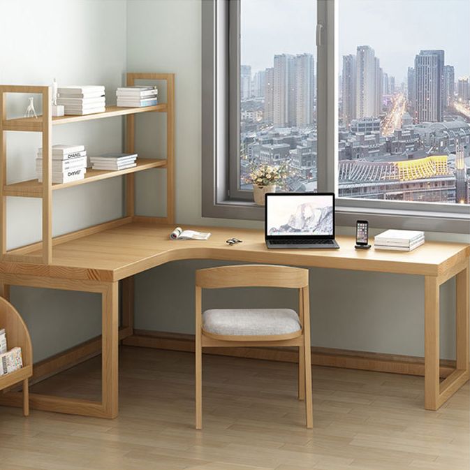 Desca da ufficio in legno minimalista moderno 29.6 "H Desk di scrittura per ufficio e soggiorno