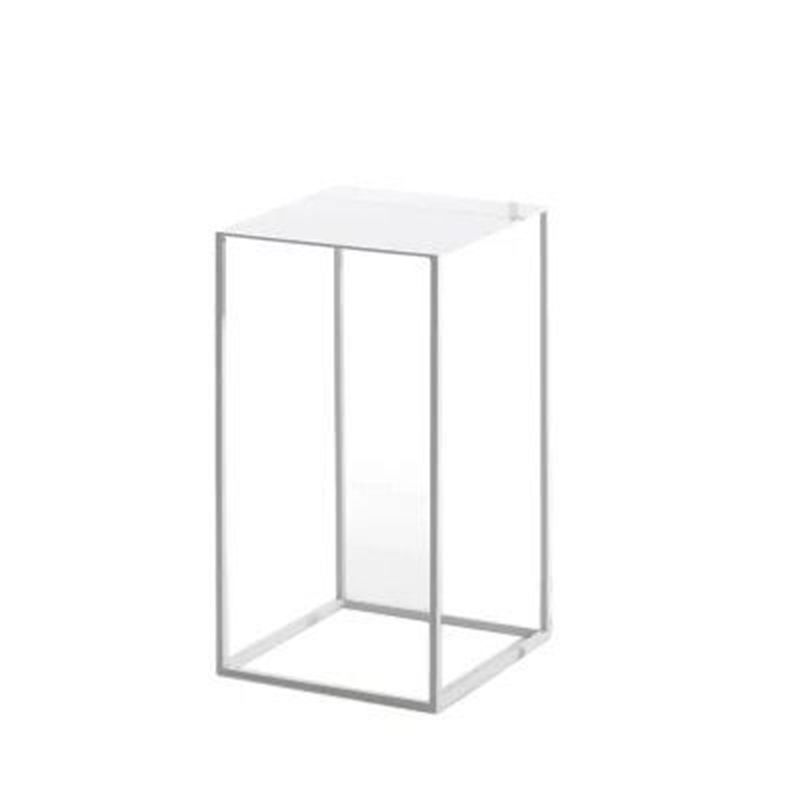 Contemporary Square Iron Side Table Simple Frame Sofa Side Table