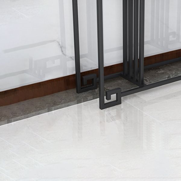 Table de mesa de sofá de la consola de hierro contemporáneo Mesa de mármol de mármol para el salón