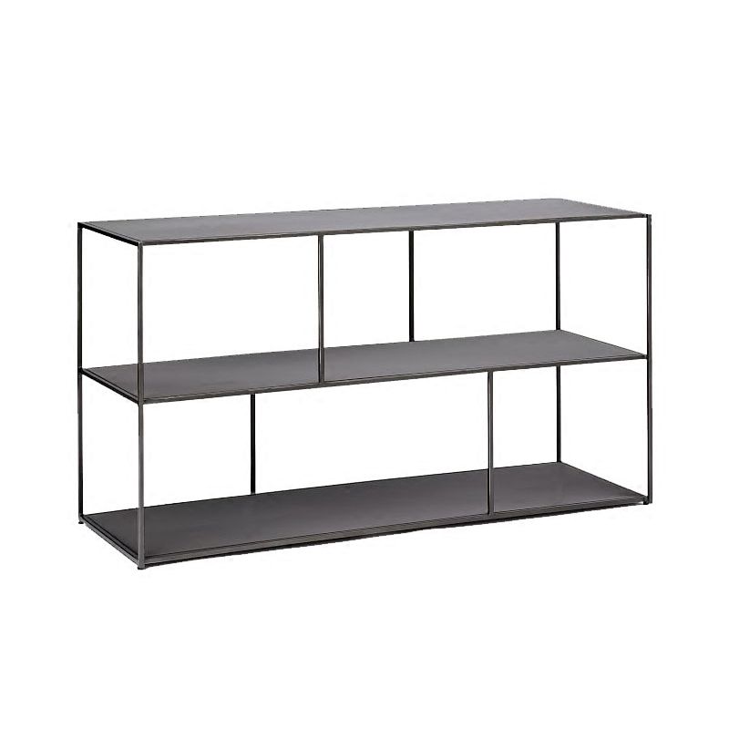 Industrial Style Open Metal Bookcase with Rectangular Shelves Clearhalo 'Bookcases' 'furn' 'furn_bookcases' 'Furniture' 'furniture_bookcases' 'kitchen' 'kitchen_bookcases' 'Living Room Furniture' 'Office Furniture' 1200x1200_0e88ac24-7463-4d05-9e44-440be2530df1