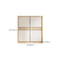 Bedroom Wardrobe Armoire Cabinet, Artificial Wood Modern Storage Cabinet with Drawers