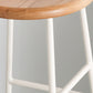 Round Modern Counter Bar Stool Armless Indoor Bar Stool with Footrest and Steel Base Clearhalo 'Bar Furniture' 'Bar Stools' 'bar_stools' 'furn' 'furn_bar_stools' 'furniture_bar_stools' 'Kitchen & Dining Furniture' 'kitchen&dining_furn' 'kitchen' 'kitchen_furn' Furniture' 1200x1200_0e8e8209-b090-483b-98c0-3254695d6728