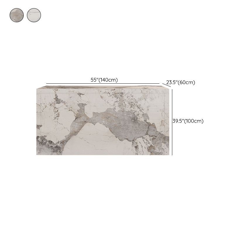 Modern Bistro Bar Table Sintered Stone Bar Table for Living Room Clearhalo 'Bar Furniture' 'Bar Tables' 'bar_tables' 'furn' 'furn_bar_tables' 'Furniture' 'Kitchen & Dining Furniture' 1200x1200_0e9097d0-c0e4-4a47-ab59-5278754f163d