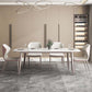 Glam Style Dining Sintered Stone Table Dining Rectangle Table for Home Use Clearhalo 'Dining Tables & Seating' 'Dining Tables' 'dining_table' 'furn' 'furn_dining_table' 'Furniture' 'Kitchen & Dining Furniture' 1200x1200_0e91e90c-03c0-430c-b79f-550a29b2a180