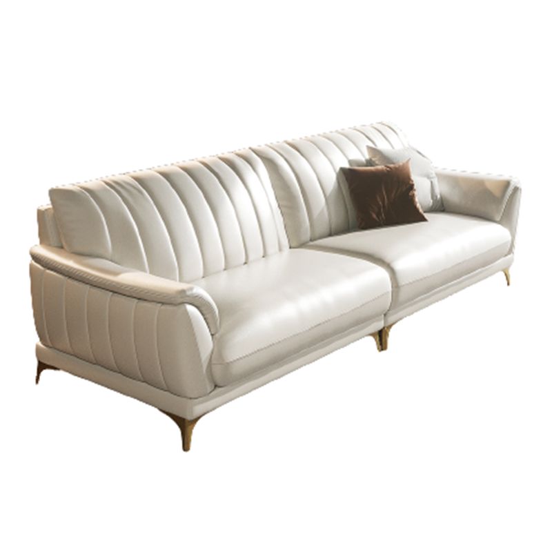 Divano resistente alle macchie in pelle Contemporanea Standard Cuschio Top ARM CETTO