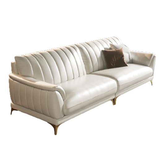 Divano resistente alle macchie in pelle Contemporanea Standard Cuschio Top ARM CETTO