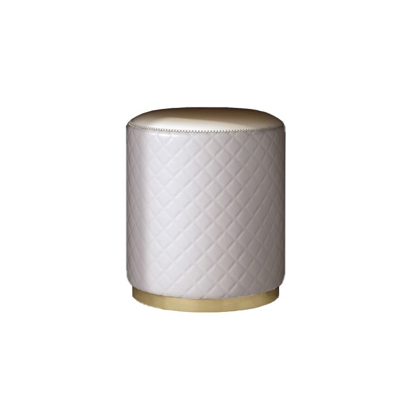 Mesa de tocador de madera y metal Taburada de tocador de cuero sintético