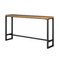 Moderne stijl 1/5/9-delige bartafelset rechthoekig grenenhouten aanrechttafel voor café