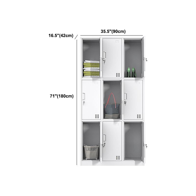 Stalen opbergkast voor badkamer eigentijdse kast met scharnierende deur