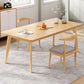 Contemporary MDF Rectangle Shape Dining Set Kitchen Standard Dining Set with 4 Legs Table Clearhalo 'Dining Room Sets' 'Dining Tables & Seating' 'dining_room_set' 'furn' 'furn_dining_room_set' 'Furniture' 'furniture_dining_room_set' 'Kitchen & Dining Furniture' 'kitchen&dining_furn' 'kitchen' 1200x1200_0e9e92e2-4562-4528-942e-fa1d96cdc886