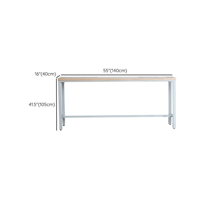 Contemporary Bar Table Set 1/4/6 Pieces Rectangle Solid Wood Bistro Set Clearhalo 'Bar Furniture' 'furn' 'furn_home_bar_bar_sets' 'Furniture' 'Home Bars & Bar Sets' 'home_bar_bar_sets' 'Kitchen & Dining Furniture' 1200x1200_0e9eb643-aa02-455b-a8e8-f0116c52a91b