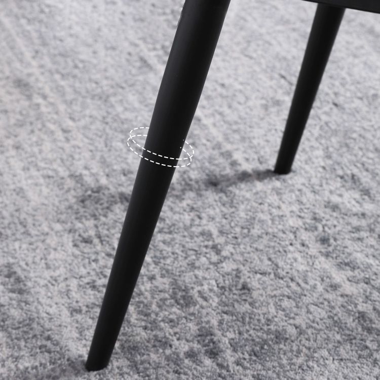 Modern Style Kitchen Metal Dining Chairs Wingback Dining Arm Side Chair Clearhalo ' kitchen&dining_furn' 'Dining Chairs' 'Dining Tables & Seating' 'dining_chair' 'furn' 'furn_dining_chair' 'Furniture' 'furniture_dining_chair' 'Kitchen & Dining Furniture' 'kitchen' 1200x1200_0ea37650-6aef-44d3-a3e9-727a973c41bb