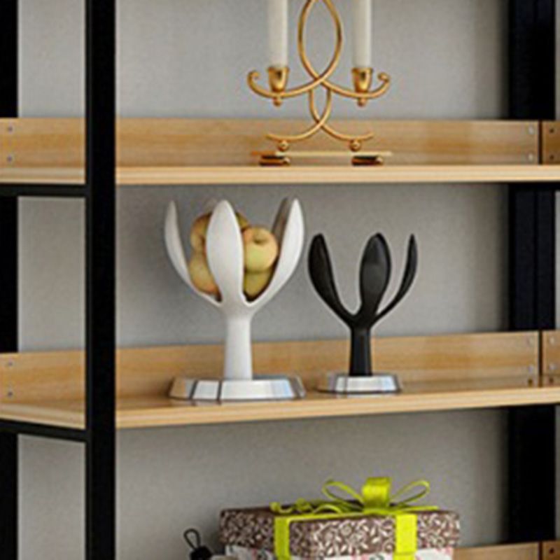 Modern Engineered Bookcase Natural Etagere Bookshelf for Any Room