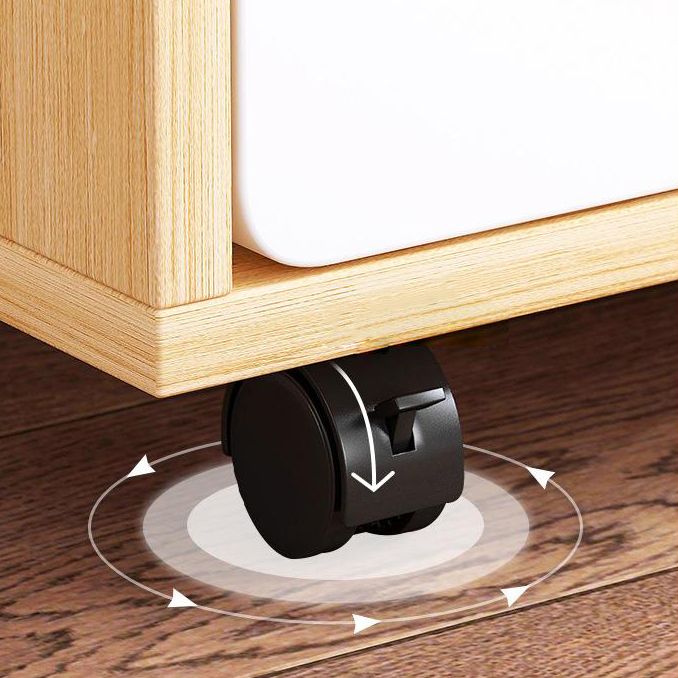 Scandinavian Wood Bookshelf 11.8" Wide Standard Shelf Bookcase