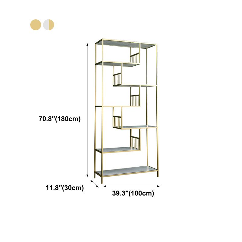 Bibliothèque de style moderne de Etagere Metal Bibelle pour le bureau à domicile