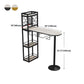Modern Stone Storage Dining Table Double Pedestal Indoor Patio Bar Table Clearhalo 'Bar Furniture' 'Bar Tables' 'bar_tables' 'furn' 'furn_bar_tables' 'Furniture' 'furniture_bar_tables' 'Kitchen & Dining Furniture' 'kitchen&dining_furn' 'kitchen' 1200x1200_0ead5c04-526e-4863-80fd-2d356055caba