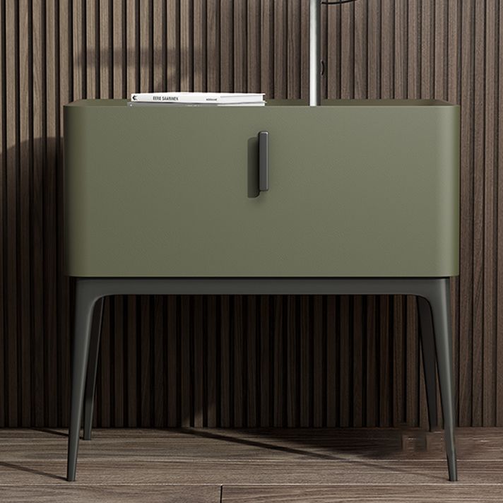 Marmor- und Kunstleder -Nachttisch -Beine gehörten den Nachteil der Nachteile des Nachtbezirks