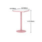 Industrial Metal Pink Bar Table Marble White 23.6"W Top Bistro Table for Cafe Clearhalo 'Bar Furniture' 'Bar Tables' 'bar_tables' 'furn' 'furn_bar_tables' 'Furniture' 'furniture_bar_tables' 'Kitchen & Dining Furniture' 'kitchen&dining_furn' 'kitchen' 1200x1200_0eae0c18-9e0e-42db-aee0-11d10055155f