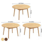 Contemporary Round Dining Table Rubberwood Solid Wood Table with 4 Legs for Dining Room Clearhalo ' dining_table' 'Dining Tables & Seating' 'Dining Tables' 'furn' 'furn_dining_table' 'Furniture' 'furniture_dining_table' 'Kitchen & Dining Furniture' 'kitchen&dining_furn' 'kitchen' 'kitchen_dining_table' 1200x1200_0eb3e69a-0328-4835-b67c-9c9a2020b6a2
