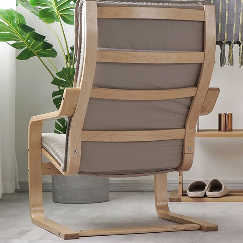 26.77 "L x 32.28" W x 38.58 "H Moderne kussen Terug hellende wapenstoel