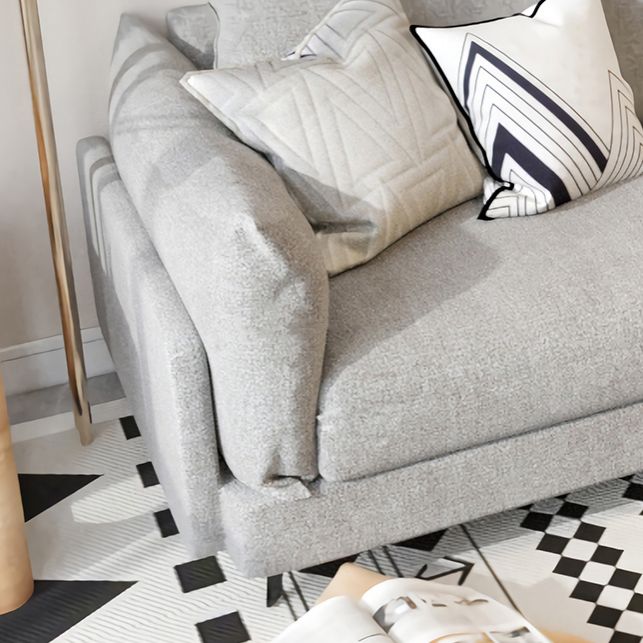 Contemporary Sewn Pillow Back Sofa with Pillow Top Arm for Apartment Clearhalo 'furn' 'furn_sofas' 'Furniture' 'furniture_sofas' 'kitchen' 'kitchen_sofas' 'Living Room Furniture' 'Sofa' 'sofas' 1200x1200_0eb889d2-f464-466e-a659-fd33ce425d87