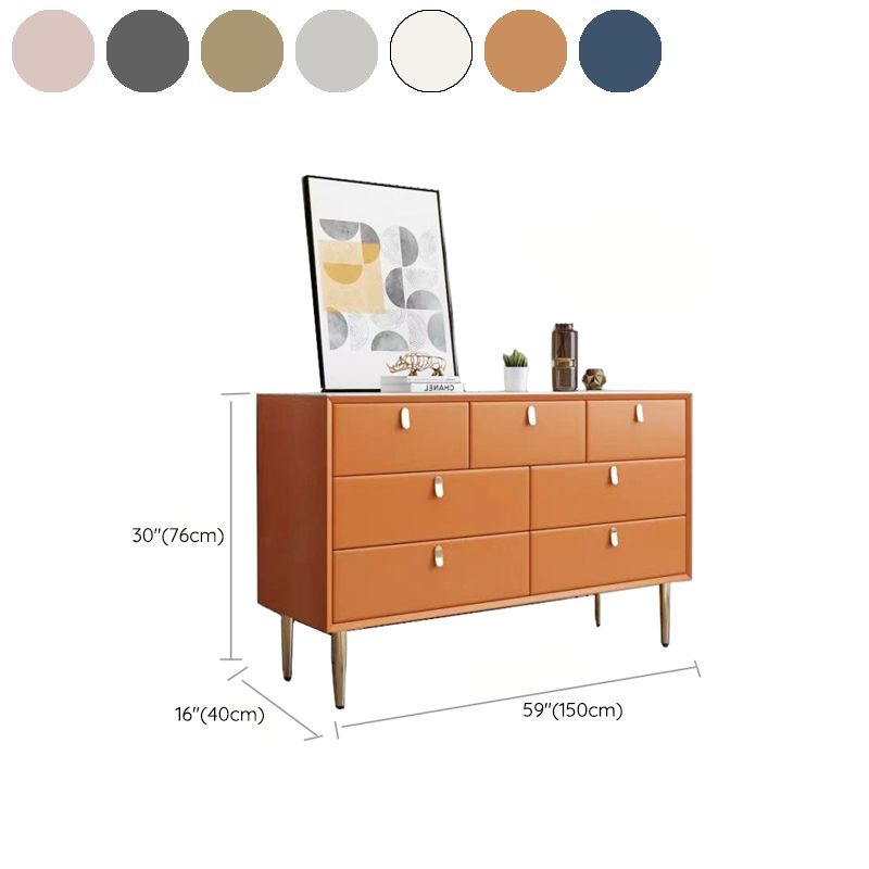 Glam Stone, cassettiera per camera da letto, ampia cassettiera da 40,6 cm con cassetti