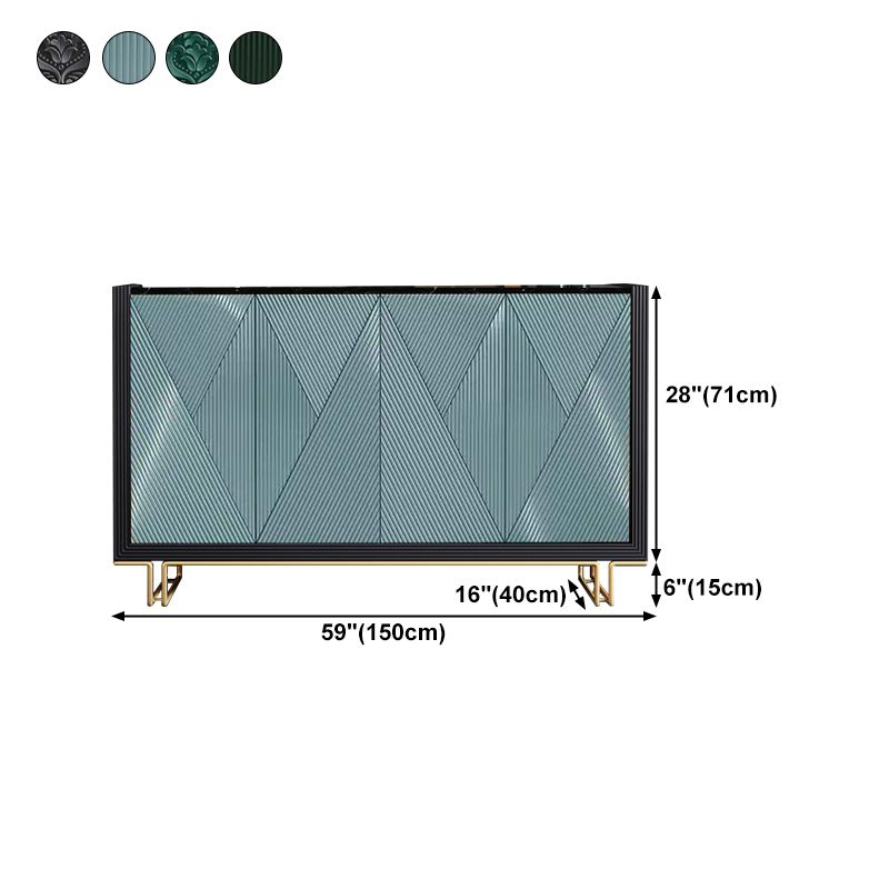 33.86"H Sideboard Glam Style Dining Server for Kitchen and Living Room Clearhalo 'buffet_sideboard' 'Buffets & Sideboards' 'furn' 'furn_buffet_sideboard' 'Furniture' 'Kitchen & Dining Furniture' 1200x1200_0ebb744a-818b-477f-8138-866a61819184