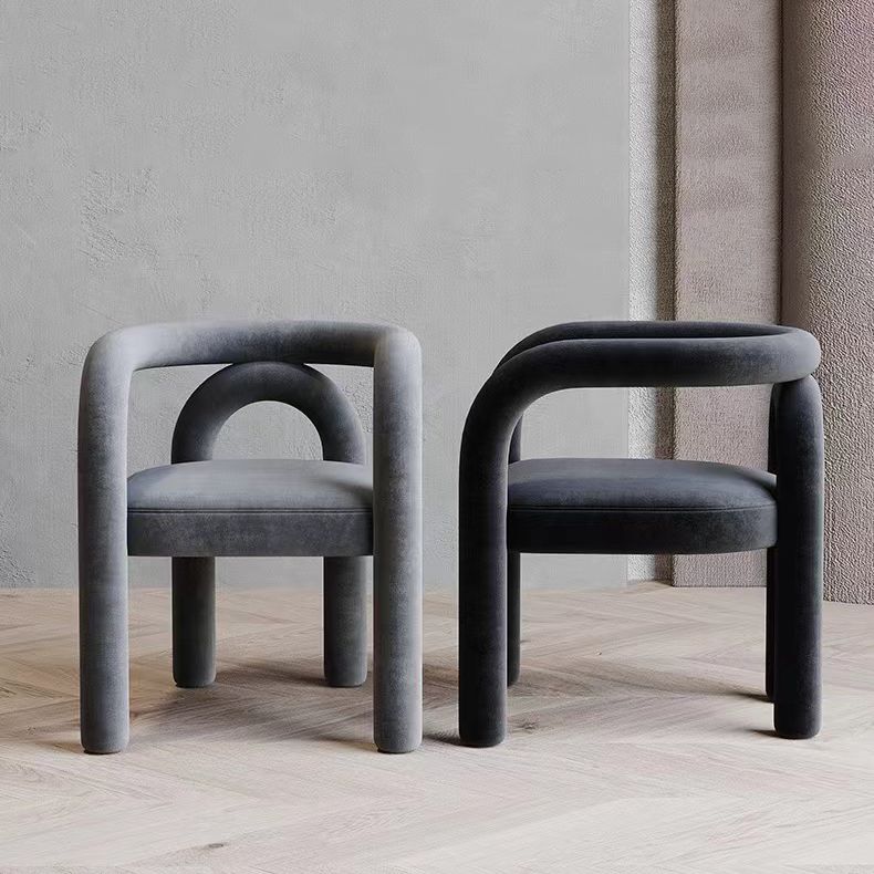 Sedia da pranzo a goccia per sala da pranzo in stile contemporaneo