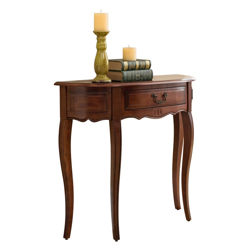 Console in legno massiccio Tabella 13 "O Console di stoccaggio moderna di metà secolo