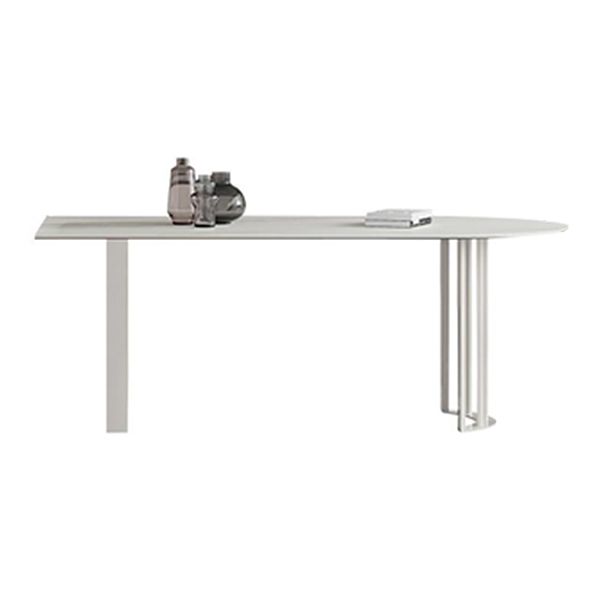 Metal Modern Double Pedestal Dining Table Sintered Stone Top Table for Dining Room and Kitchen Clearhalo ' dining_table' 'Dining Tables & Seating' 'Dining Tables' 'furn' 'furn_dining_table' 'Furniture' 'furniture_dining_table' 'Kitchen & Dining Furniture' 'kitchen&dining_furn' 'kitchen' 'kitchen_dining_table' 1200x1200_0ec5a5ee-1db4-4839-b046-27170566dacd