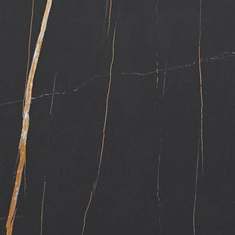 23.6" Tall Modern Slate Round Side Table Steel Frame End Table with Storage