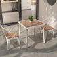 Industrial Solid Wood Dining Table Kitchen Table in Nature with Metal 4 Legs Clearhalo ' dining_table' 'Dining Tables & Seating' 'Dining Tables' 'furn' 'furn_dining_table' 'Furniture' 'furniture_dining_table' 'Kitchen & Dining Furniture' 'kitchen&dining_furn' 'kitchen' 'kitchen_dining_table' 1200x1200_0ec66a82-784c-4cba-8215-3b733922010a