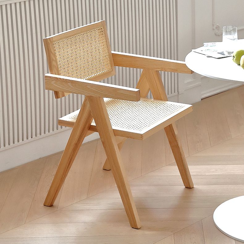 Sillas de estilo tradicional sillas de brazo de cocina de comedor con patas de madera