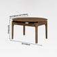 Modern Style Brown Dining Table Round Solid Wood Dining Table with 4 Legs Clearhalo ' dining_table' 'Dining Tables & Seating' 'Dining Tables' 'furn' 'furn_dining_table' 'Furniture' 'furniture_dining_table' 'Kitchen & Dining Furniture' 'kitchen&dining_furn' 'kitchen' 'kitchen_dining_table' 1200x1200_0ecb61d2-a7b1-42a7-ad7e-e55aacb38d8b