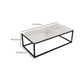 Marble Metal Frame Coffee Table Luxurious Rectangular Cocktail Table Clearhalo 'Coffee & Accent Tables' 'Coffee Tables' 'coffee_tables' 'furn' 'furn_coffee_tables' 'Furniture' 'Living Room Furniture' 1200x1200_0ecbe458-9ae5-4de9-9070-78604237730d
