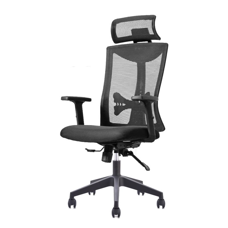 Silla giratoria ejecutiva de alto respaldo silla de oficina ergonómica moderna