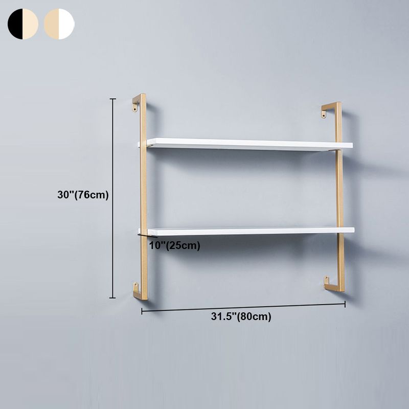 Contemporary Wall Unit Bookshelf with Iron Frame Manufactured Wood Shelf Clearhalo 'Bookcases' 'furn' 'furn_bookcases' 'Furniture' 'furniture_bookcases' 'kitchen' 'kitchen_bookcases' 'Living Room Furniture' 'Office Furniture' 1200x1200_0ed225e1-6157-4d0b-af8a-a7ebc80b2587