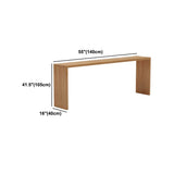 Moderne 1/2/5/9 Stücke Tisch Set Rechteckstange mit hölzernen hohen Stühlen