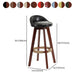 Scandinavian Matte Finish Upholstered Counter Height Stool Footrest Home Barstool Clearhalo 'Bar Furniture' 'Bar Stools' 'bar_stools' 'furn' 'furn_bar_stools' 'Furniture' 'furniture_bar_stools' 'Kitchen & Dining Furniture' 1200x1200_0ed78269-3f27-40a3-9d06-a057b25d6af4