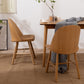 Glam Style Dining Chair Solid Wood Dining Room Side Chair with Wood Legs Clearhalo ' kitchen&dining_furn' 'Dining Chairs' 'Dining Tables & Seating' 'dining_chair' 'Furniture' 'furniture_dining_chair' 'Kitchen & Dining Furniture' 'kitchen' 1200x1200_0ed87295-417a-4b0e-bc52-04c7c8f43a33