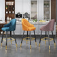 Scandinavia Style Bar-stool Metal Legs Leather Bucket Seat for Kitchen Bar Clearhalo 'Bar Furniture' 'Bar Stools' 'bar_stools' 'furn' 'furn_bar_stools' 'furniture_bar_stools' 'Kitchen & Dining Furniture' 'kitchen&dining_furn' 'kitchen' 'kitchen_furn' Furniture' 1200x1200_0ed91df4-9df2-4f29-adc6-405d9435fc4c