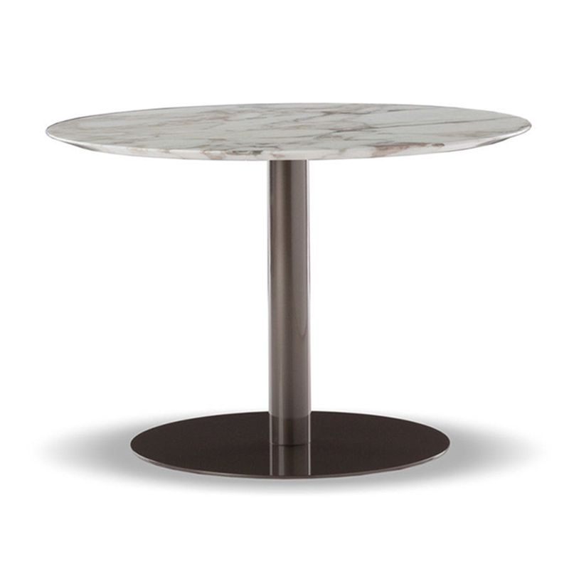 Metal Traditional Luxury Round Table Sintered Stone Table with Pedestal Base Clearhalo ' dining_table' 'Dining Tables & Seating' 'Dining Tables' 'furn' 'furn_dining_table' 'Furniture' 'furniture_dining_table' 'Kitchen & Dining Furniture' 'kitchen&dining_furn' 'kitchen' 'kitchen_dining_table' 1200x1200_0eddc8b8-e07a-4050-b2d9-b070ac767ed5