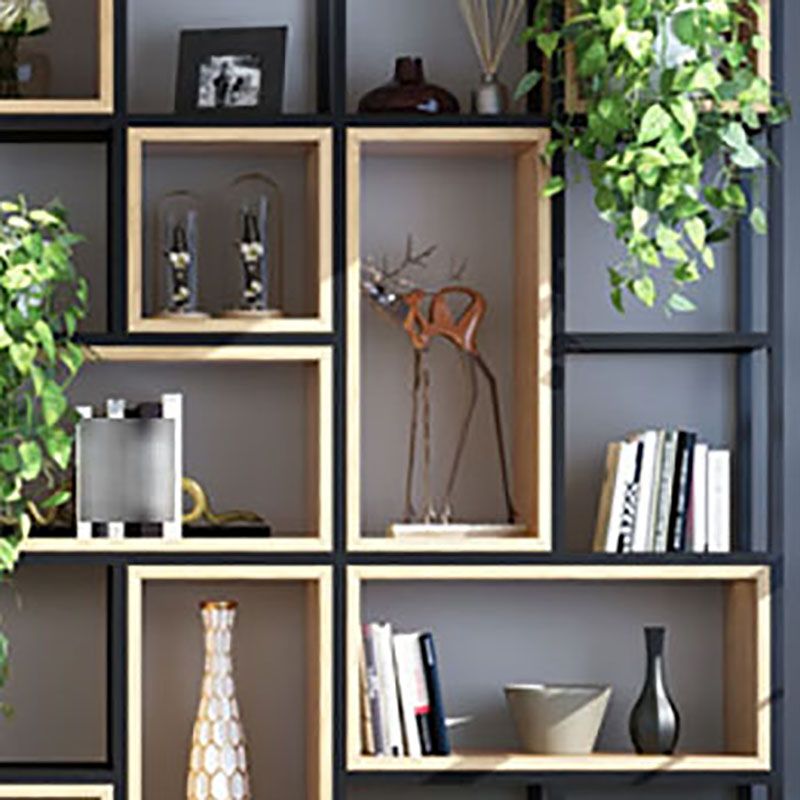 9.84"W Bookcase Industrial Style Open Back Bookcase for Home Study Room Office Clearhalo 'Bookcases' 'furn' 'furn_bookcases' 'Furniture' 'furniture_bookcases' 'kitchen' 'kitchen_bookcases' 'Living Room Furniture' 'Office Furniture' 1200x1200_0edee99a-9f17-4a8f-b9dc-e76c4afb1e00