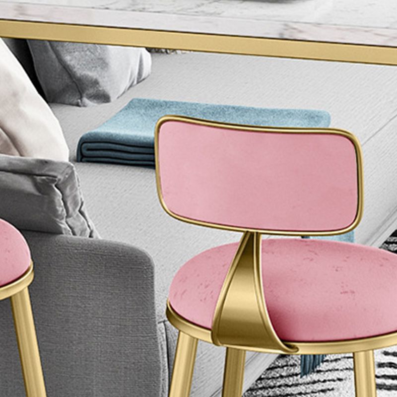 Set tavolo da bar in finto marmo stile glam 1/2/3 pezzi Set bancone da tavolo fisso