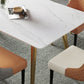 Metal Contemporary Rectangular Dining Table Sintered Stone Dining Table with Trestle Base Clearhalo ' dining_table' 'Dining Tables & Seating' 'Dining Tables' 'furn' 'furn_dining_table' 'Furniture' 'furniture_dining_table' 'Kitchen & Dining Furniture' 'kitchen&dining_furn' 'kitchen' 'kitchen_dining_table' 1200x1200_0ee39dca-70cf-4c03-99b2-1042f7e0d8a0